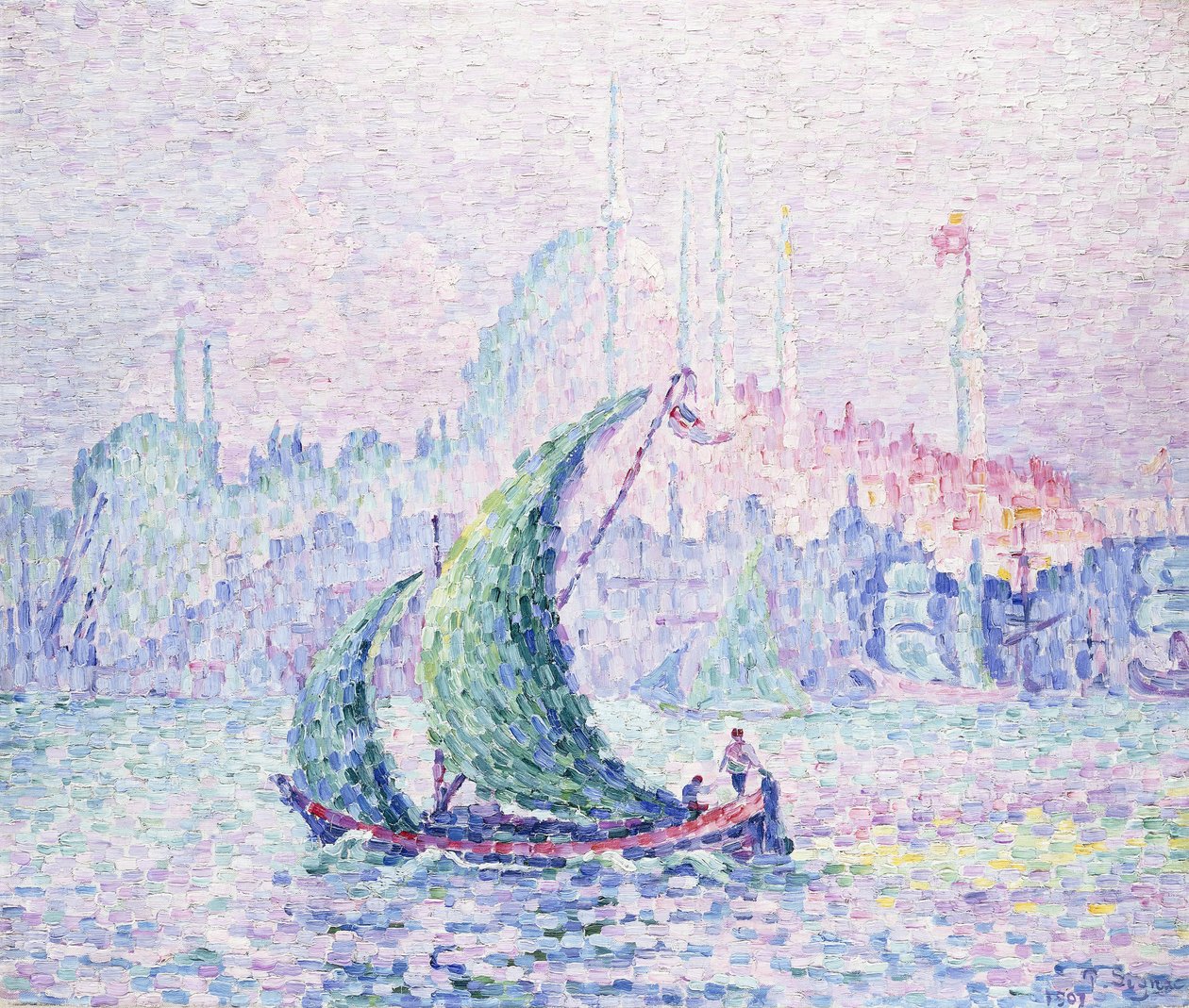 Cote d"Or, Suleimanie, Konstantinopoli, 1907 tekijältä Paul Signac
