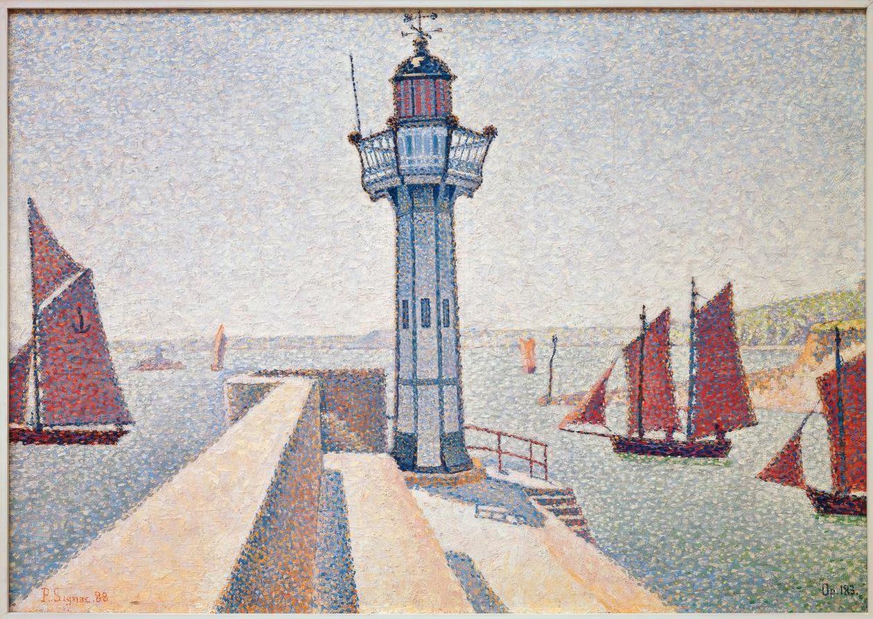 Der Leuchtturm von Portrieux tekijältä Paul Signac