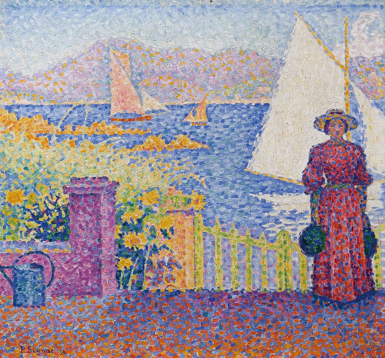 Portti Saint-Tropez. tekijältä Paul Signac