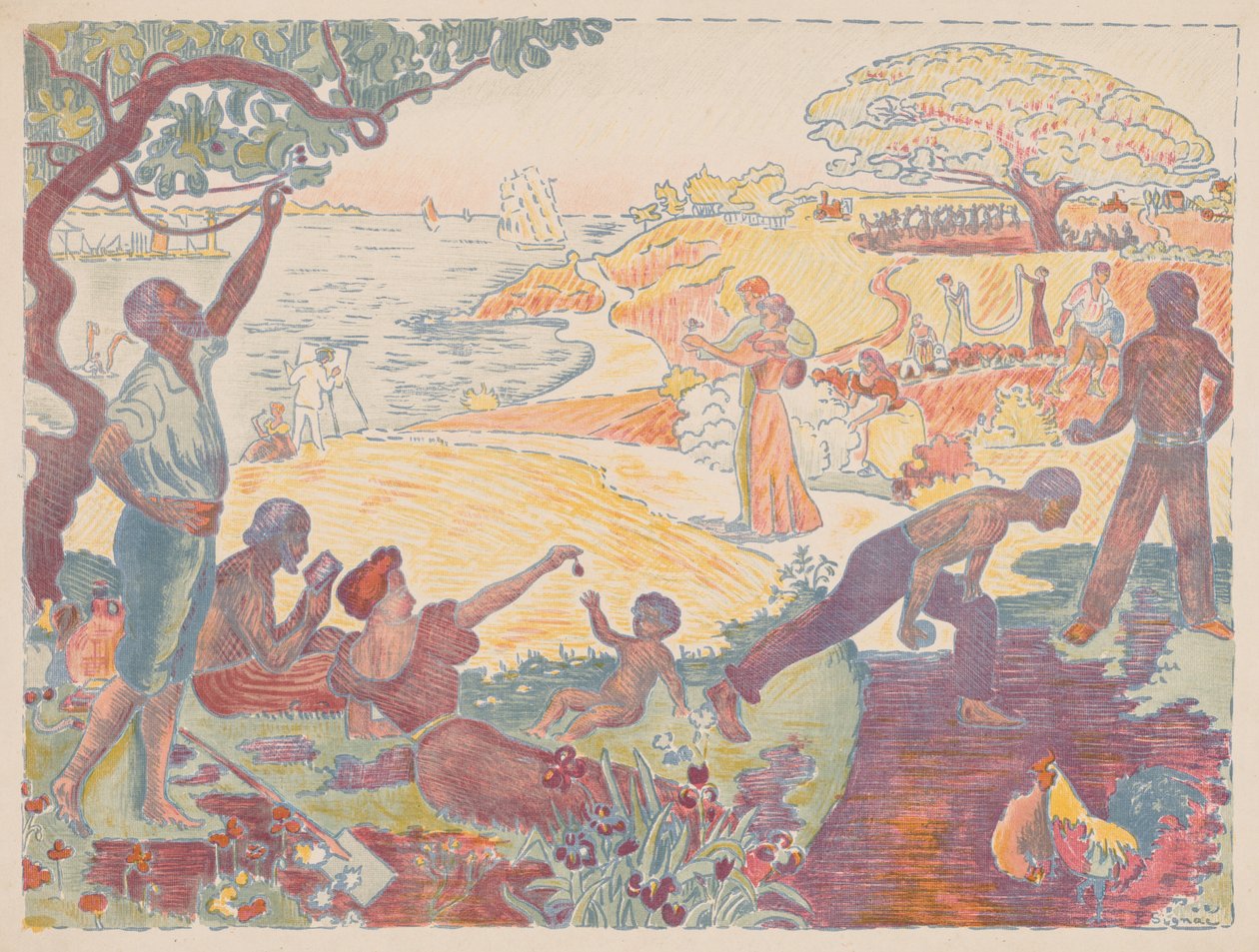 Harmoniset ajat tekijältä Paul Signac