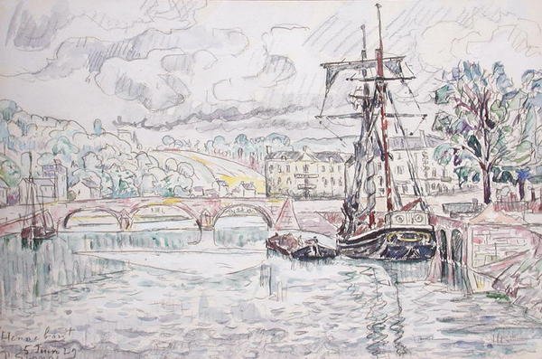 Hennebont tekijältä Paul Signac