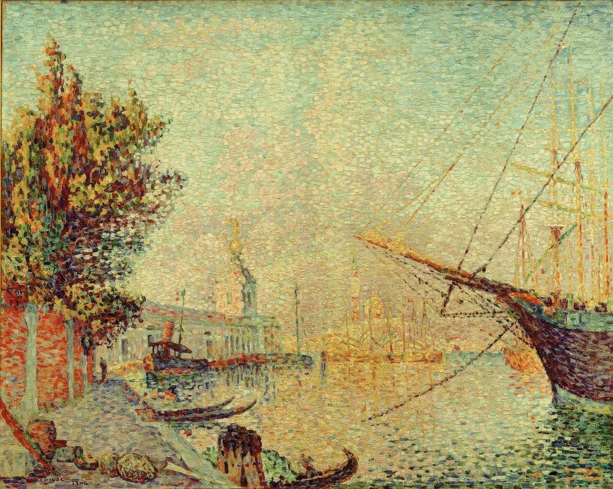 La Dogana (Venetsia) tekijältä Paul Signac
