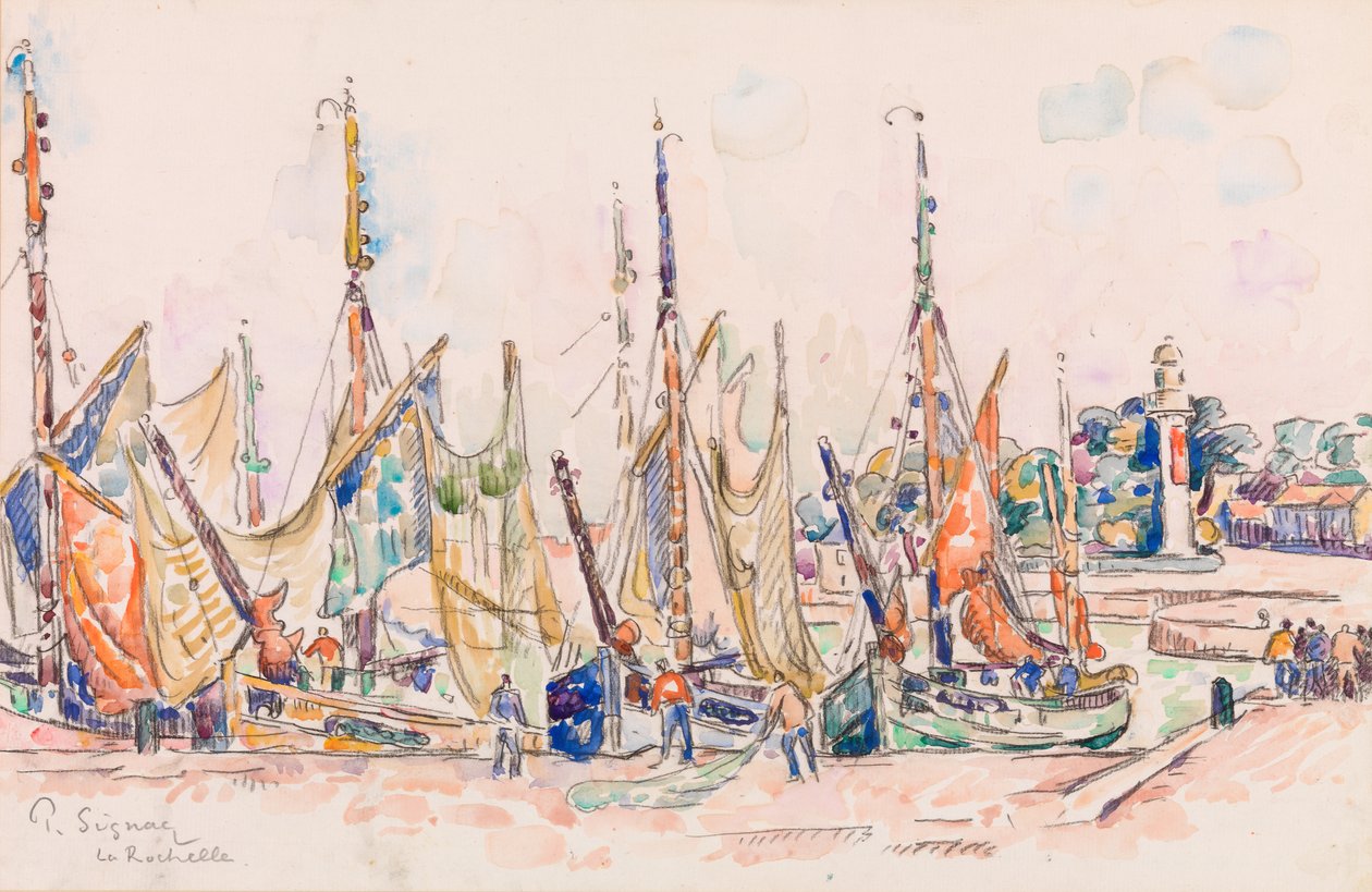 La Rochelle tekijältä Paul Signac
