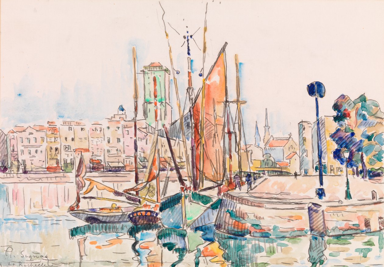 La Rochelle tekijältä Paul Signac