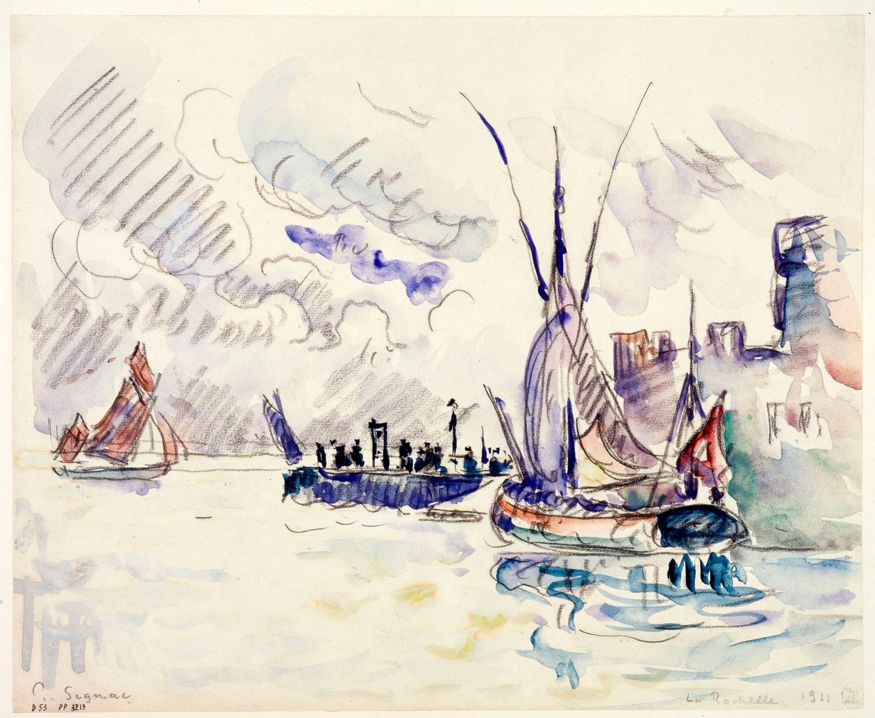 La Rochelle tekijältä Paul Signac