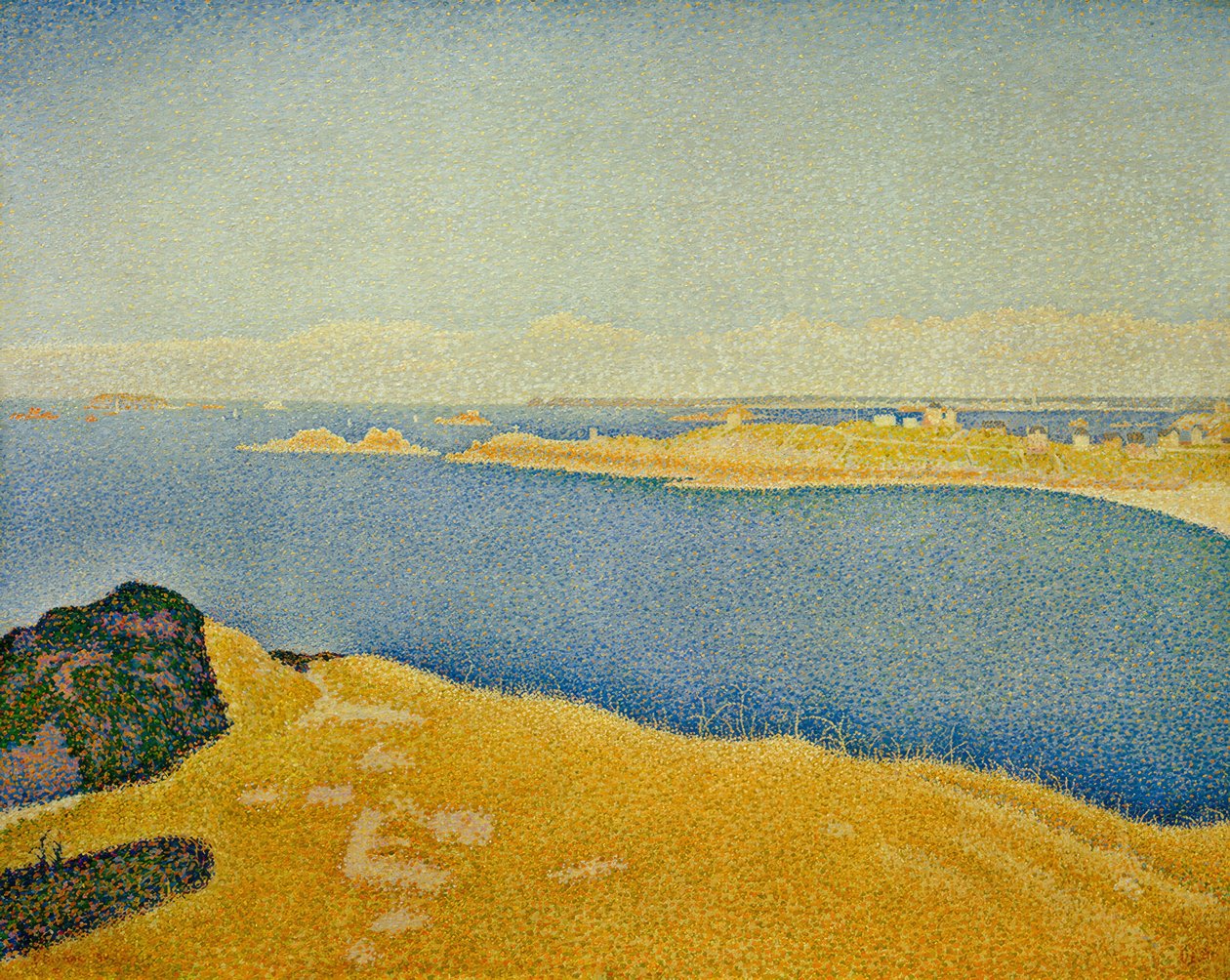 La mer. Saint-Briac. La Garde Guerin. Saint-Lunaire (Opus 2 tekijältä Paul Signac
