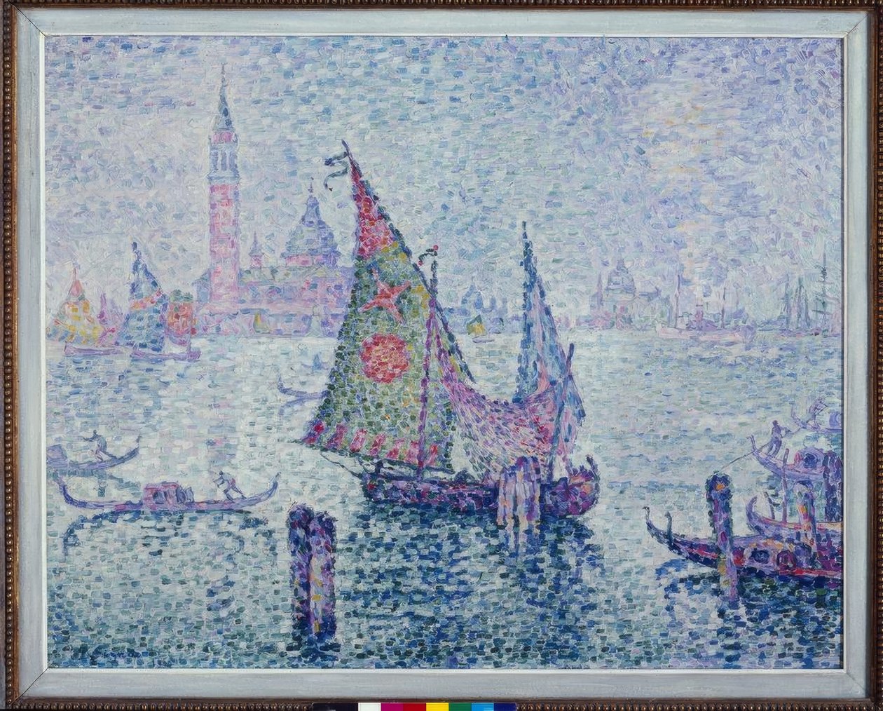 La voile verte, Venise tekijältä Paul Signac