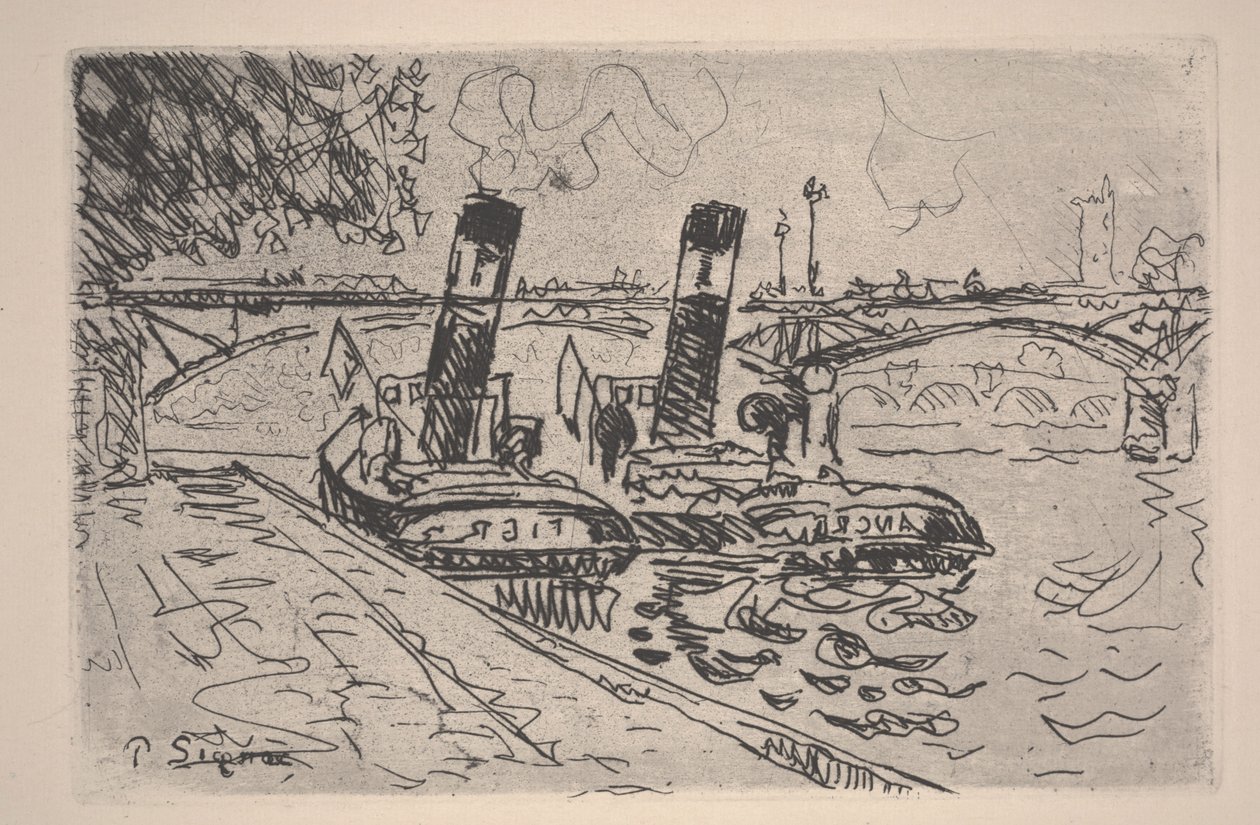Taiteiden silta tekijältä Paul Signac