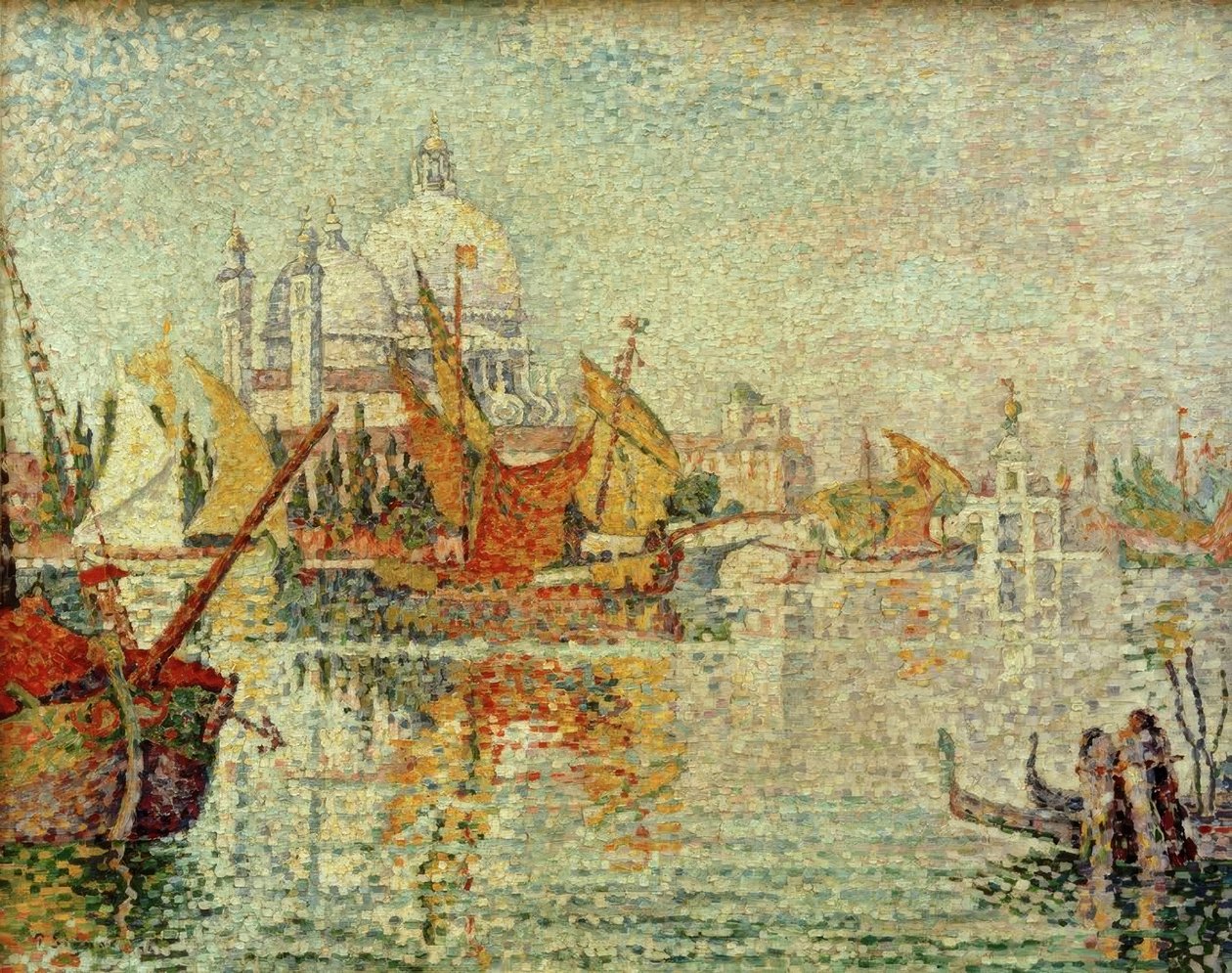Mouillage de la Giudecca (Venetsia) tekijältä Paul Signac
