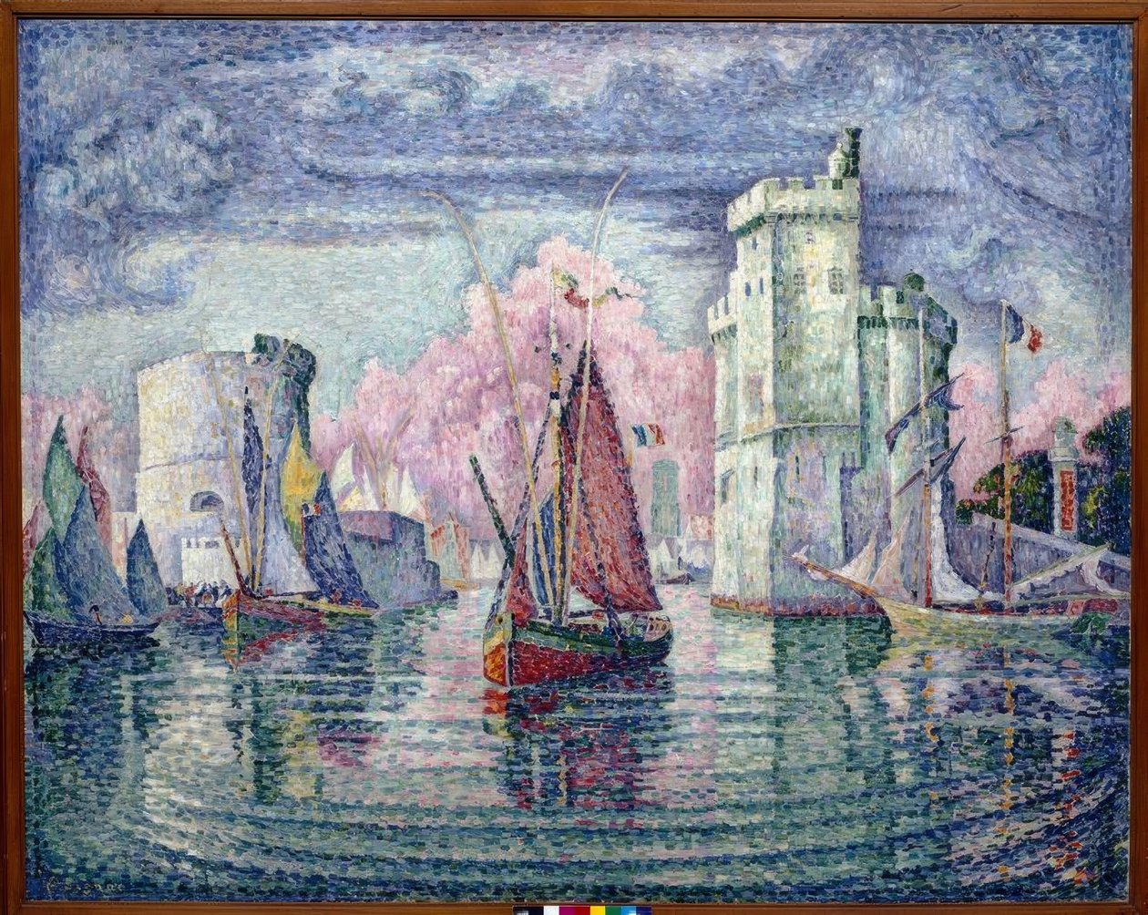 Port de la Rochelle tekijältä Paul Signac