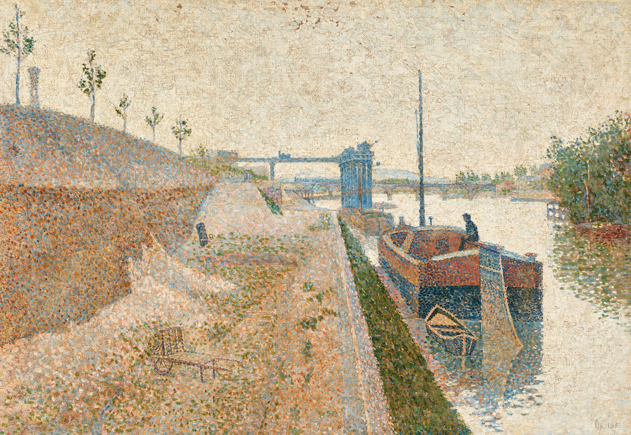 Quai de Clichy tekijältä Paul Signac