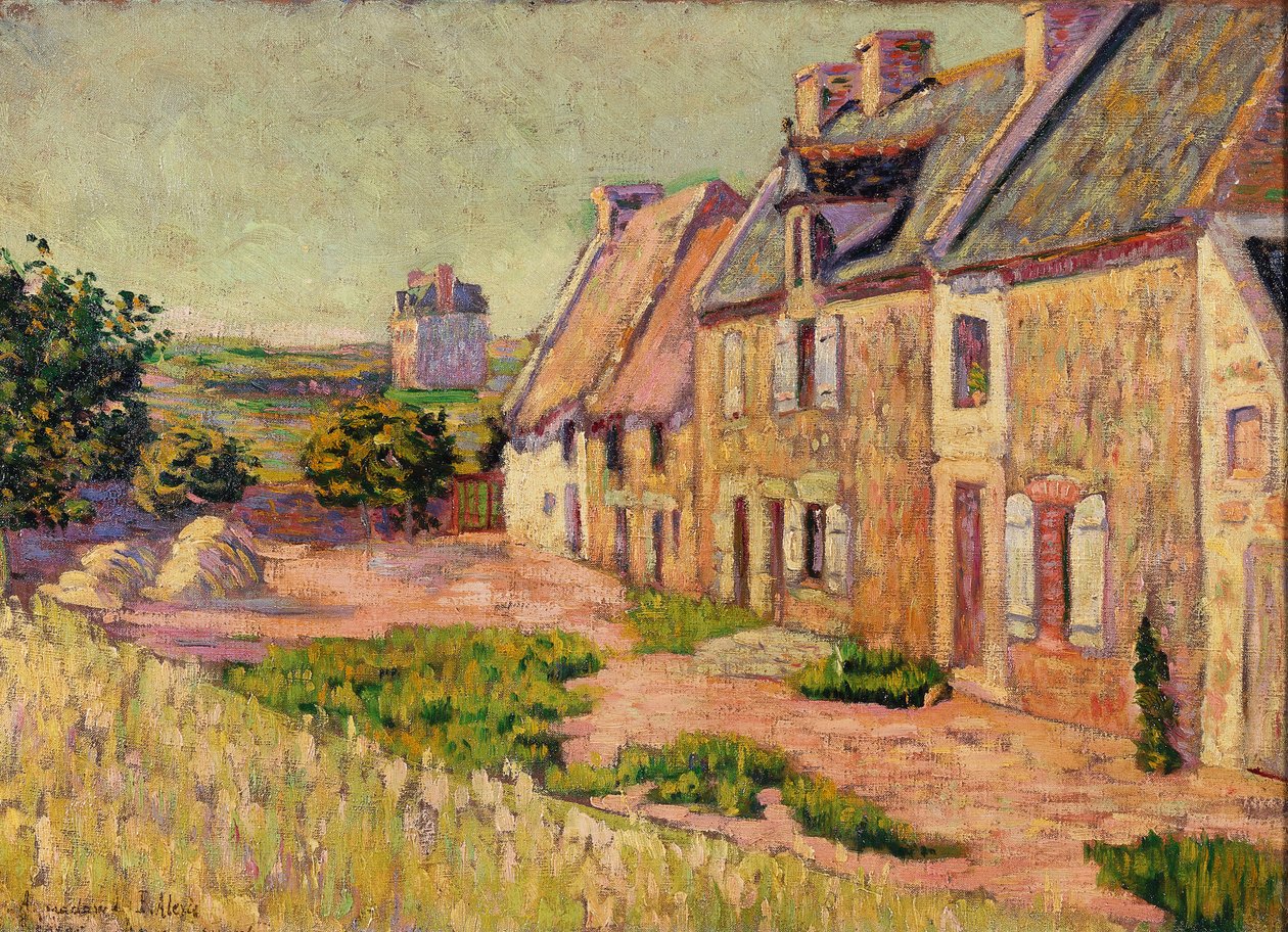 Saint-Briac, Hue Cityn piha, 1885 tekijältä Paul Signac