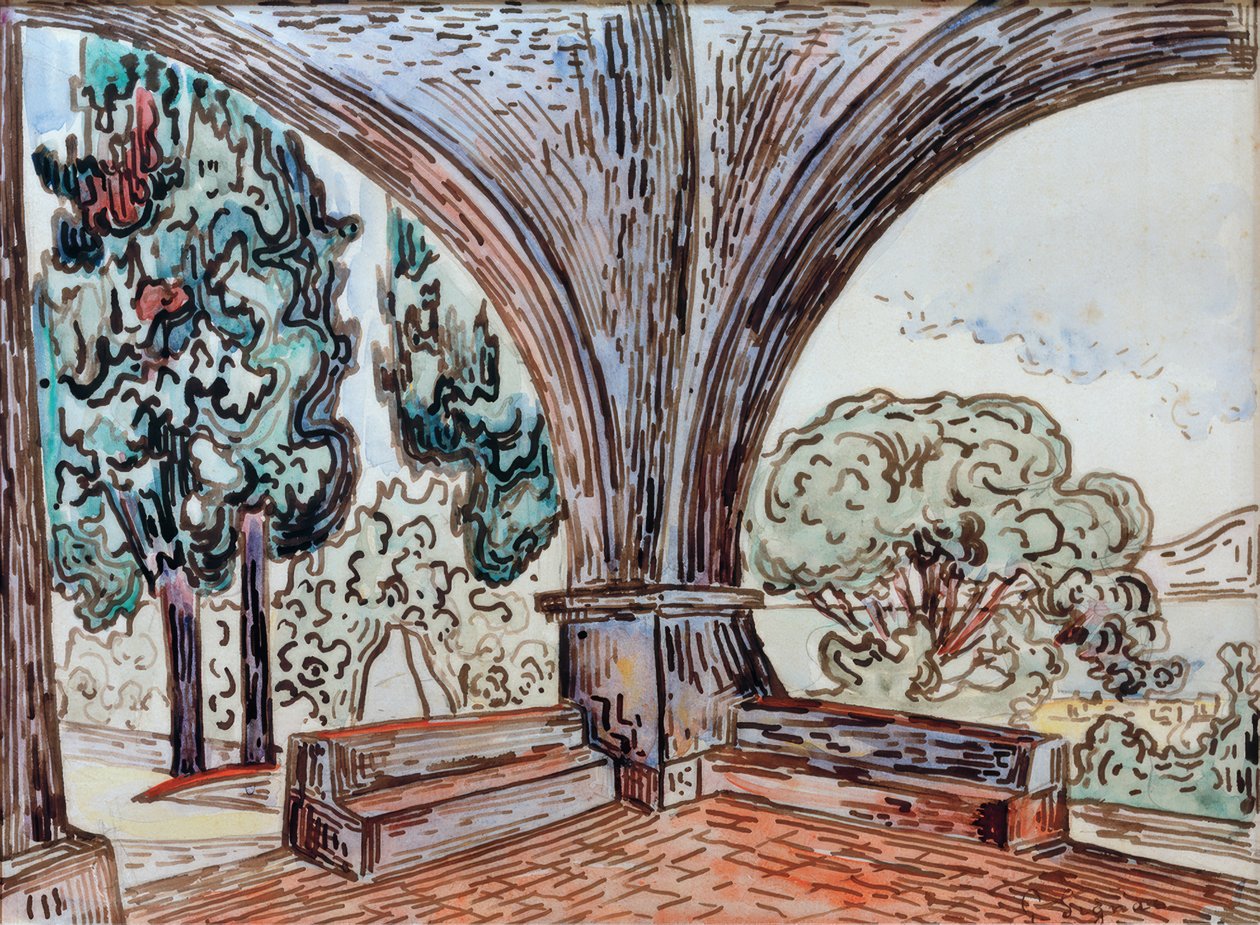 Saint-Tropez, Sainte-Annen kappeli tekijältä Paul Signac