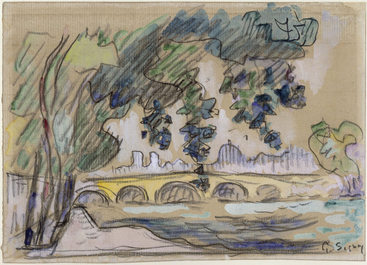 Seinen sillat tekijältä Paul Signac