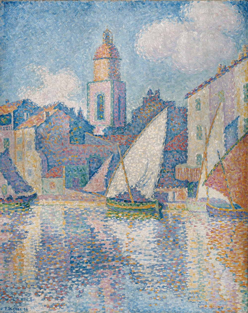 Saint Tropezin torni tekijältä Paul Signac