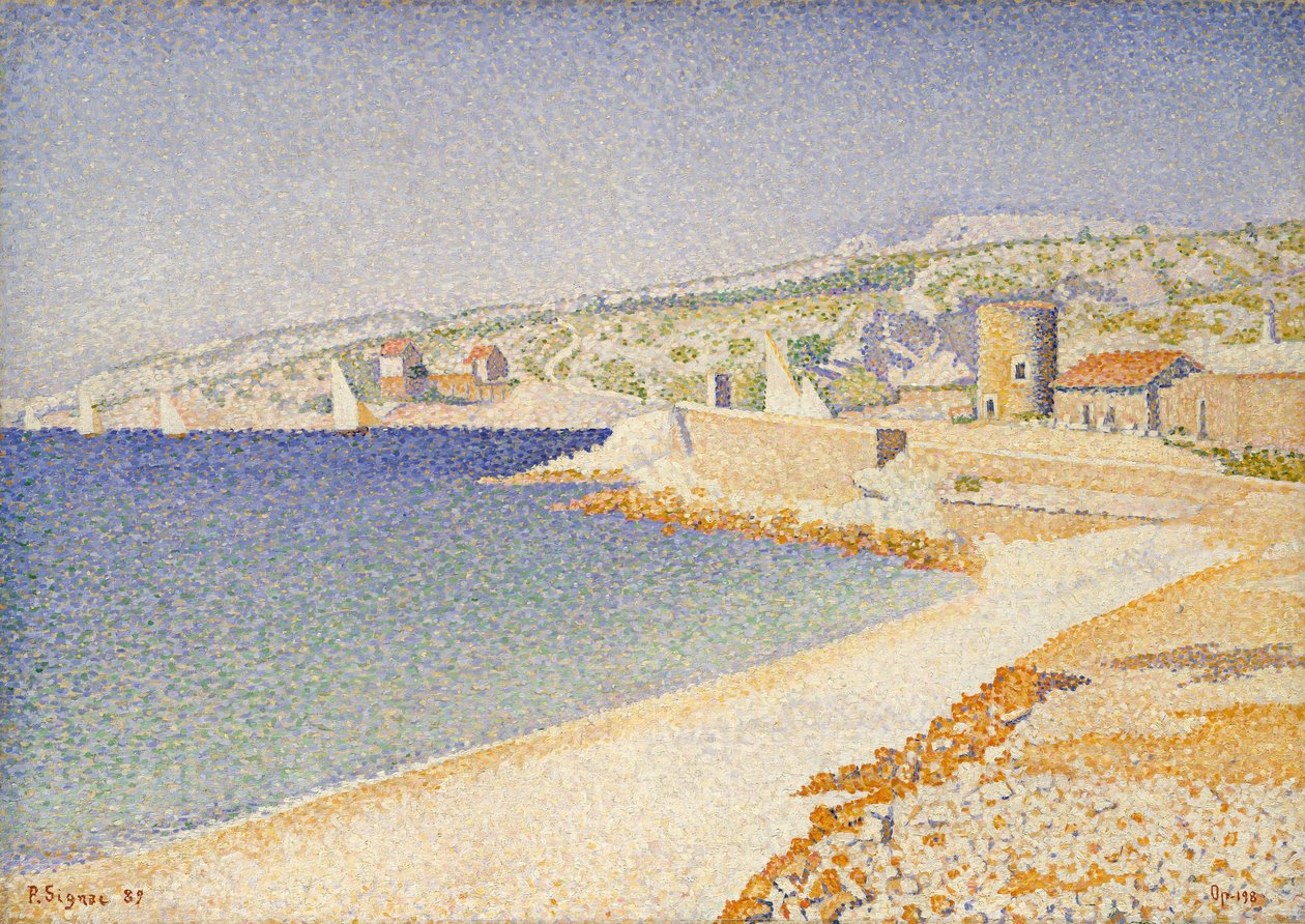 Cassisin laituri, Opus 198 tekijältä Paul Signac