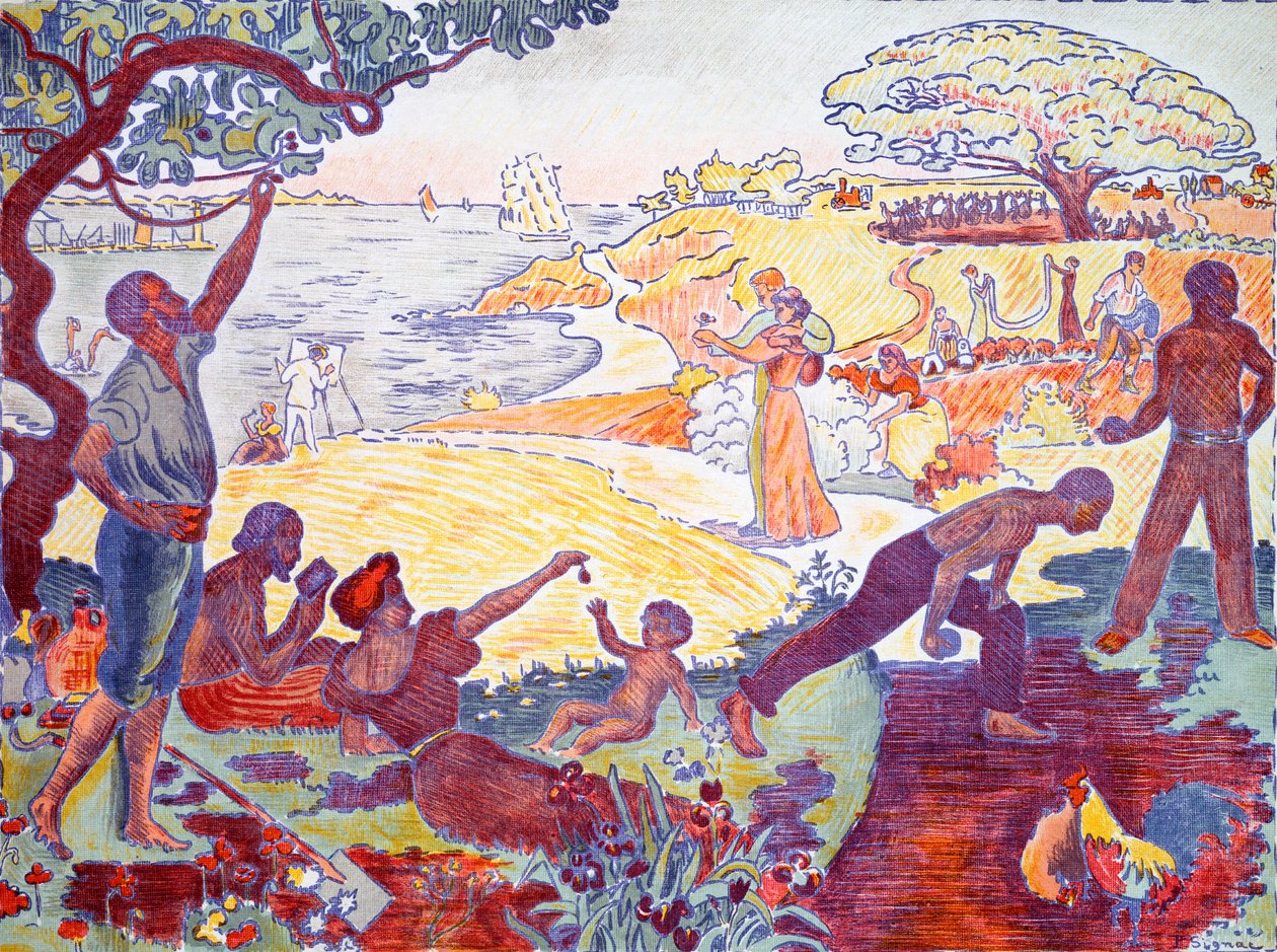Harmonian aika, 1895-96 tekijältä Paul Signac