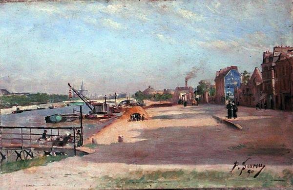 Quai de la Rapee, Pariisi tekijältä Paul Sourou