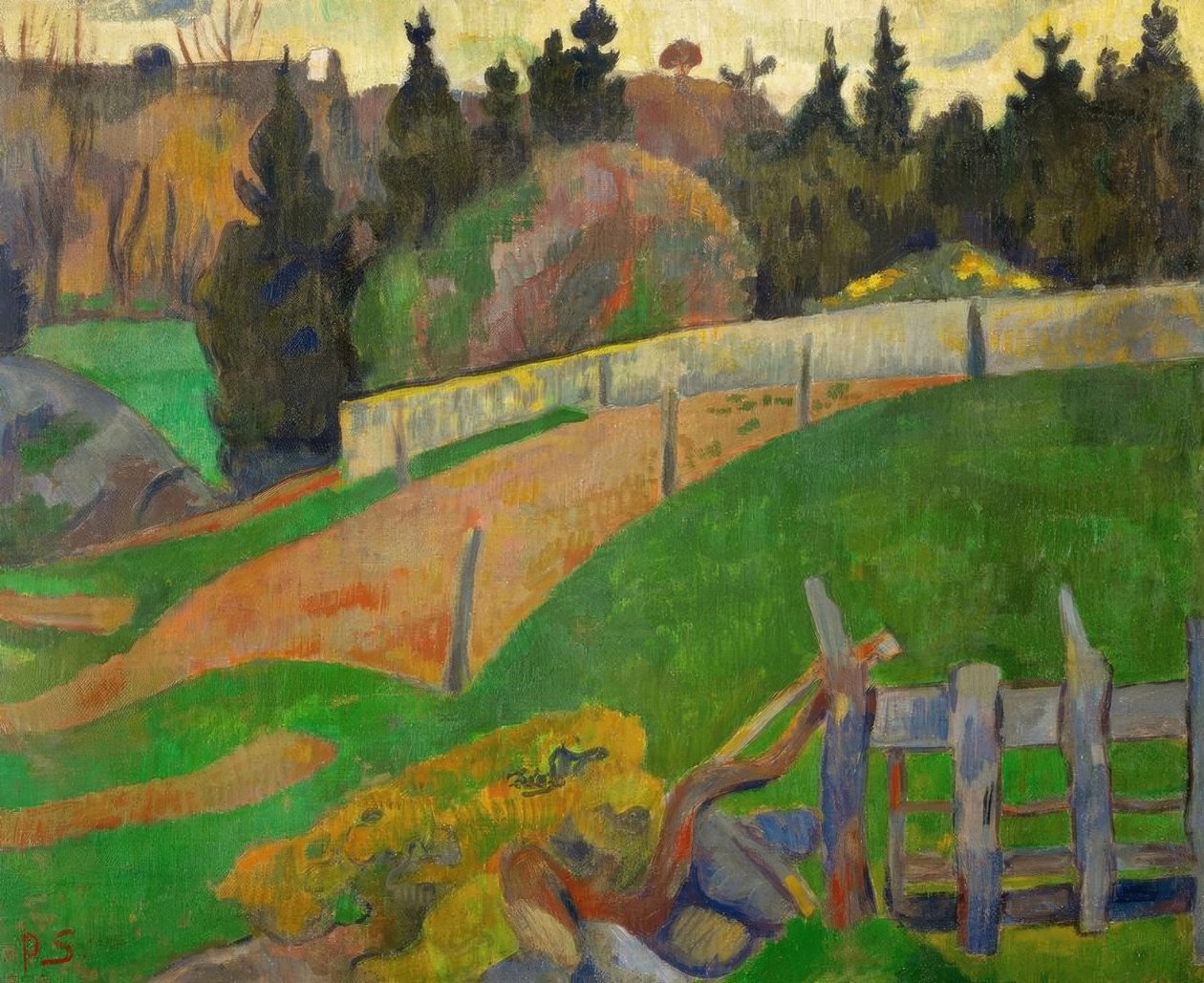 La barrière tekijältä Paul Sérusier