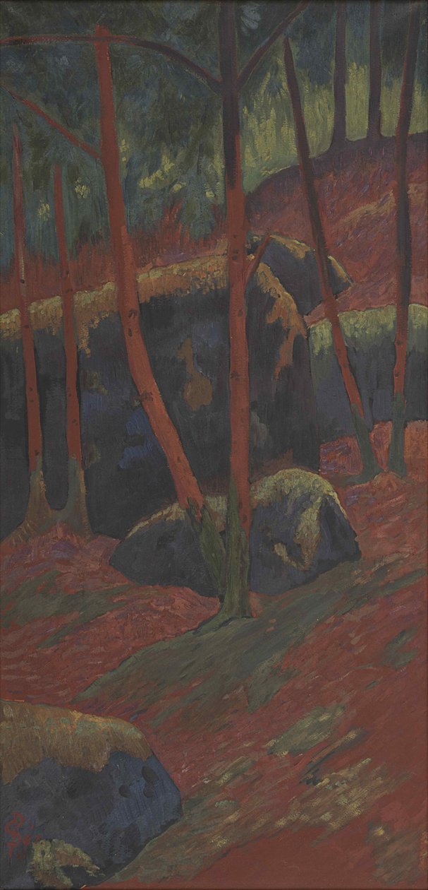 Redwood, n. 1895. tekijältä Paul Sérusier