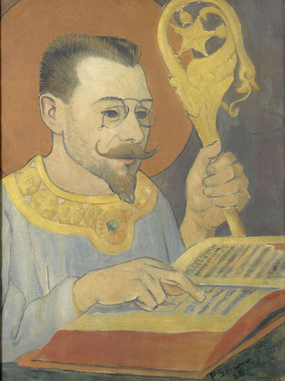 Muotokuva Paul Ransonista Nabi-asussa, 1890. tekijältä Paul Sérusier