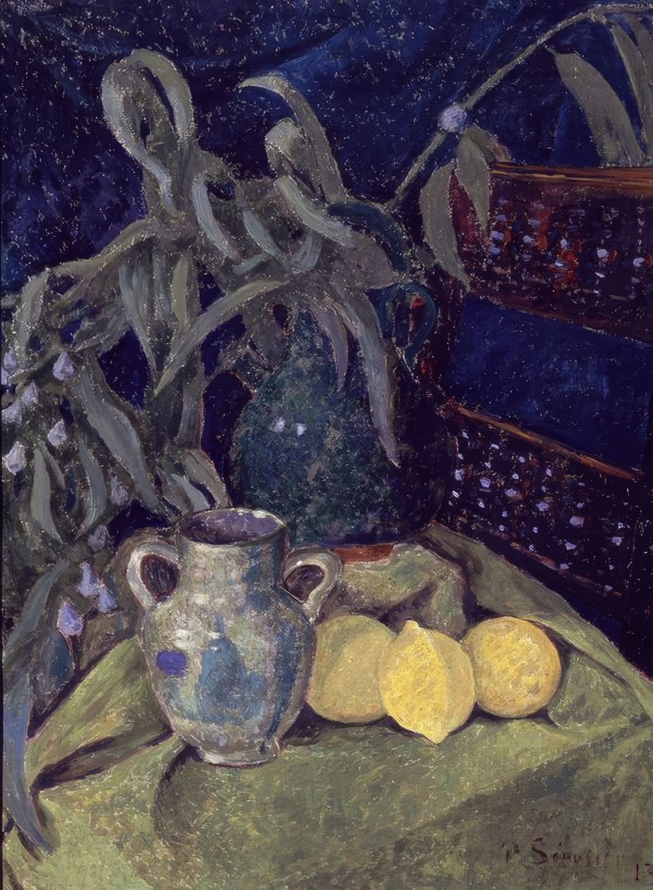 SINFONIA EN VERDES – SIGLO XIX – OLEO / LIENZO – 81 X 60 CM tekijältä Paul Sérusier