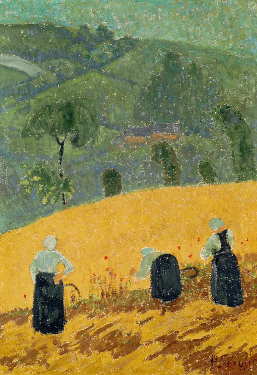 Sadonkorjuu tekijältä Paul Sérusier
