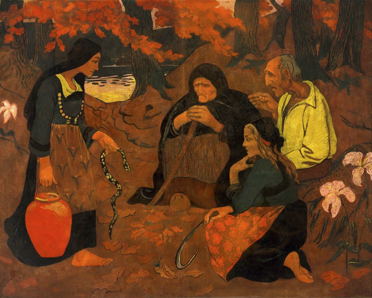 Käärmeensyöjät tekijältä Paul Sérusier