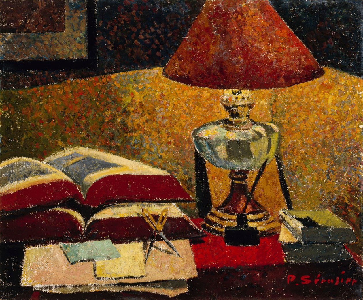 Lampun alla, 1906. tekijältä Paul Sérusier