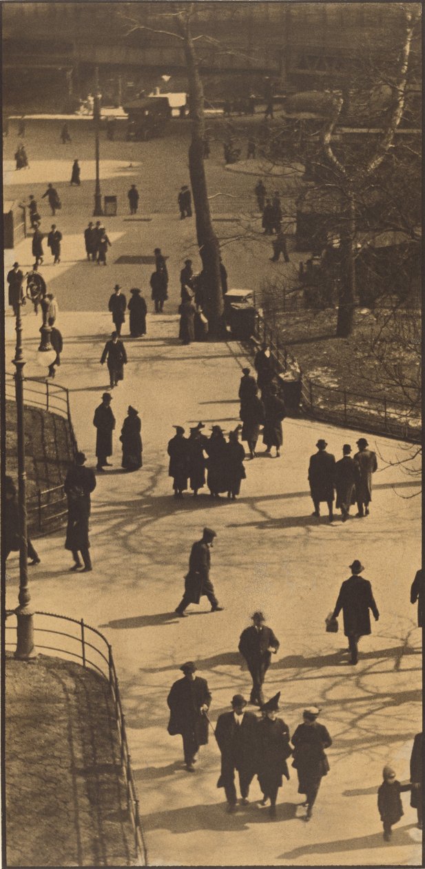 City Hall Park, New York tekijältä Paul Strand