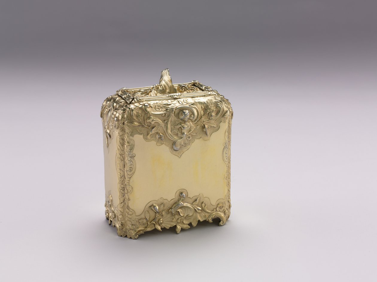 Tea Caddy, 1741-1742 tekijältä Paul de Lamerie