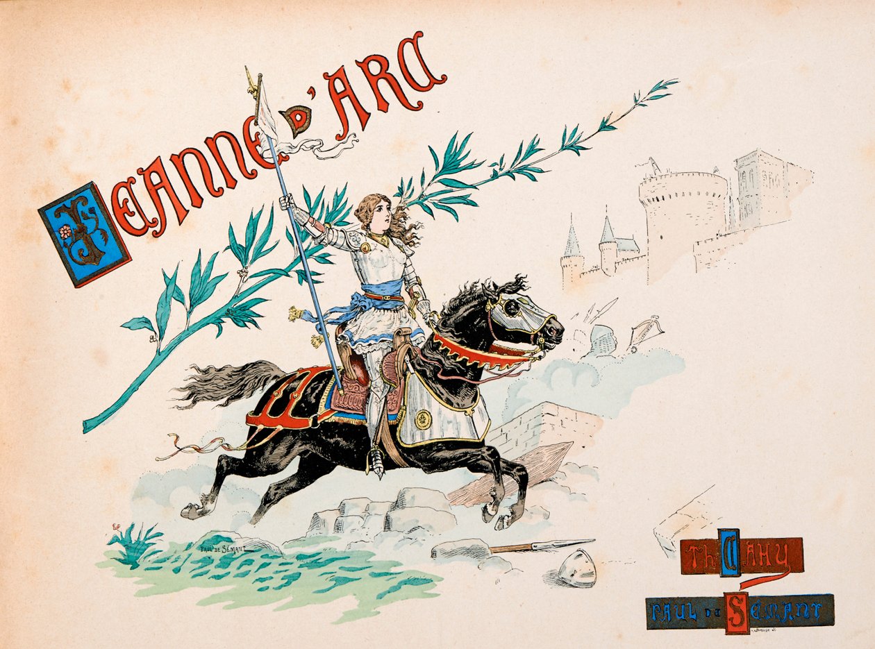 Kuvitus otettu Theodore Cahun kirjasta "" Jeanne d