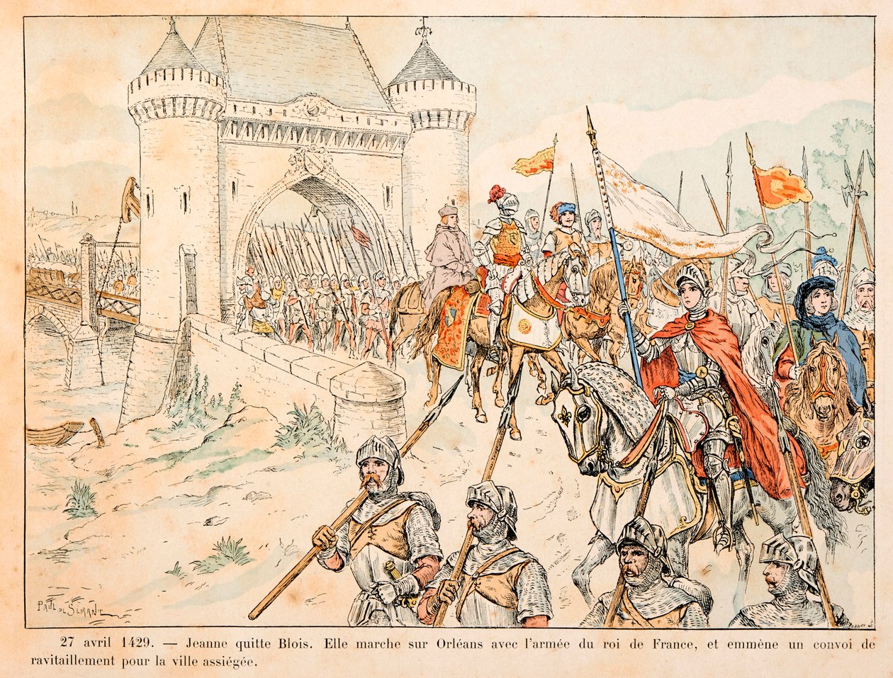 Kuvitus otettu Theodore Cahun kirjasta "" Jeanne d