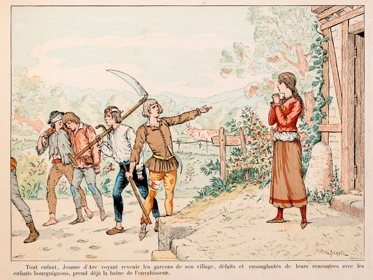 Kuvitus otettu Theodore Cahun kirjasta "" Jeanne d