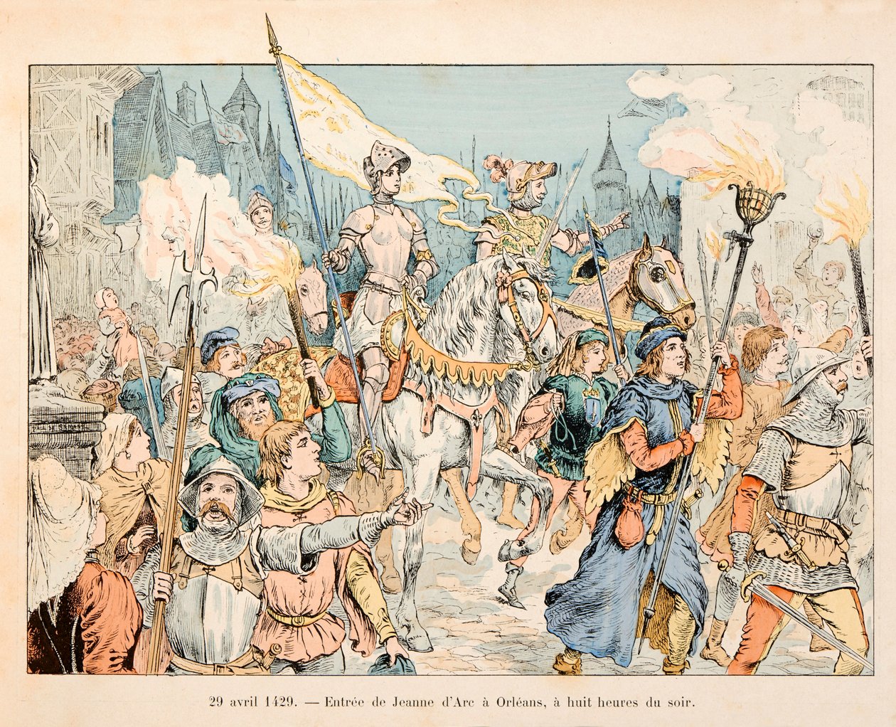 Kuvitus otettu Theodore Cahun kirjasta "" Jeanne d