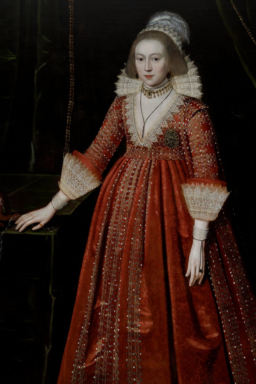 Böömin kuningatar Elisabet "Talvikuningatar" (1596-1662) tekijältä Paul van Somer