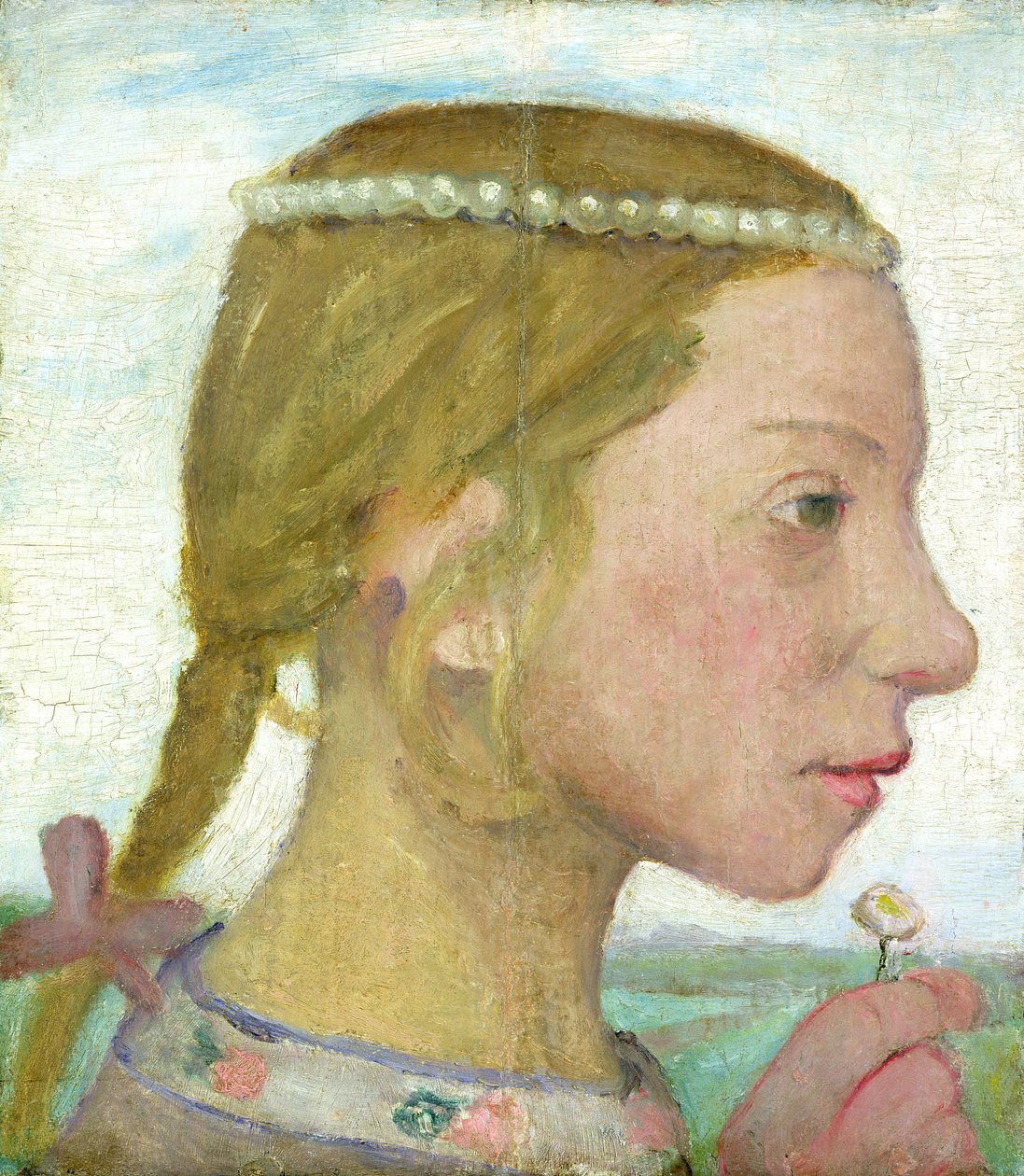 Nuori tyttö tekijältä Paula Modersohn Becker