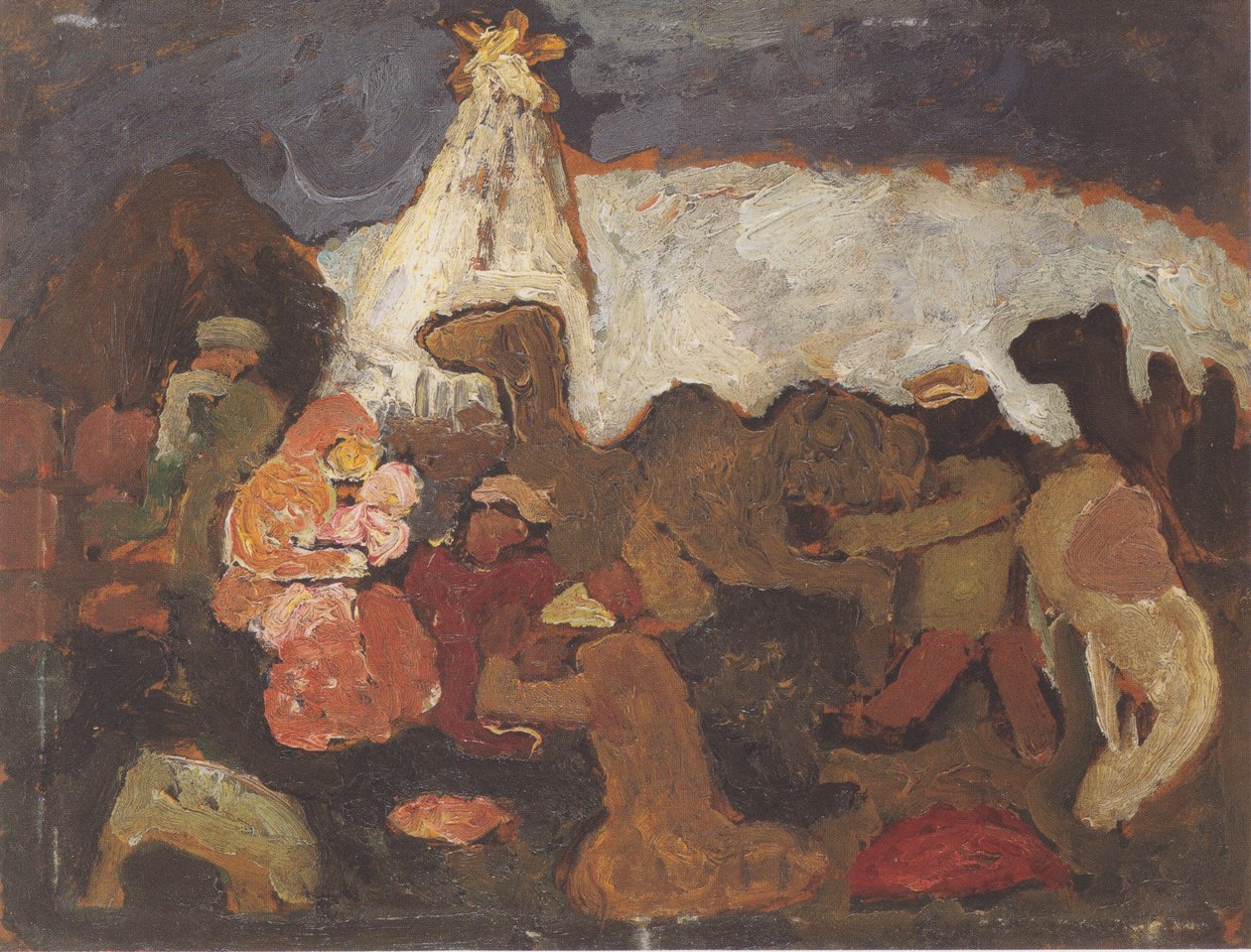Kolmen kuninkaan palvonta tekijältä Paula Modersohn Becker