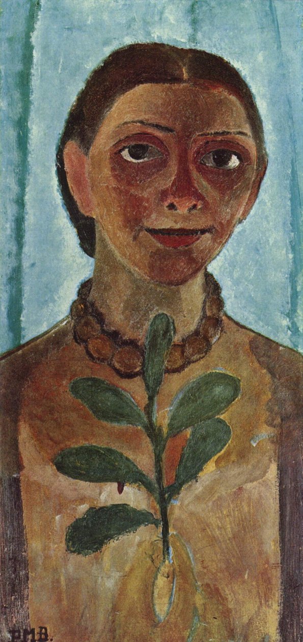 Die Malerin mit Kamelienzweig tekijältä Paula Modersohn Becker