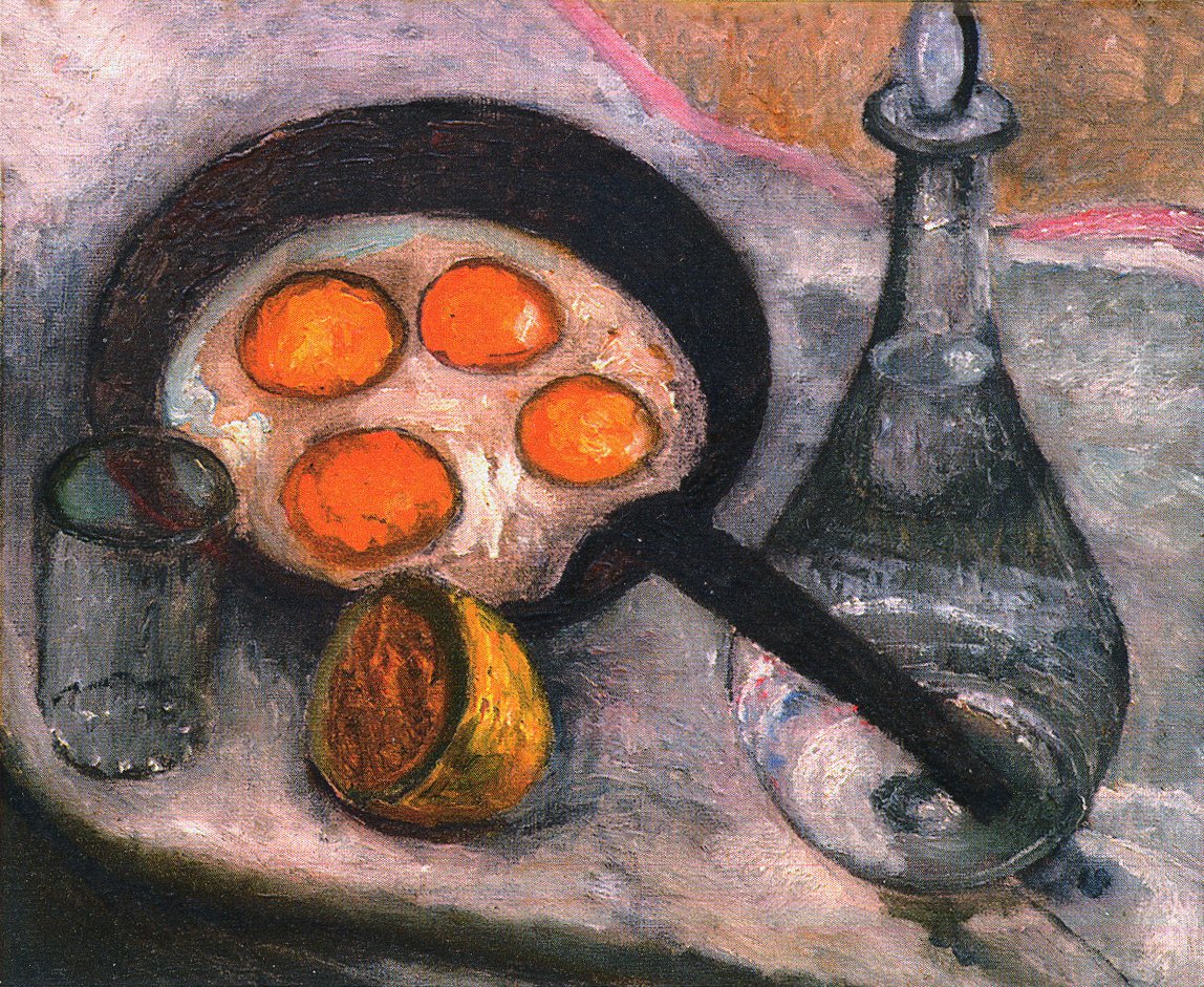 Stilleben mit Spiegeleiern tekijältä Paula Modersohn Becker