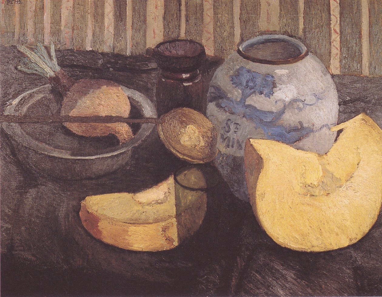 Still Life kurpitsan kanssa tekijältä Paula Modersohn Becker