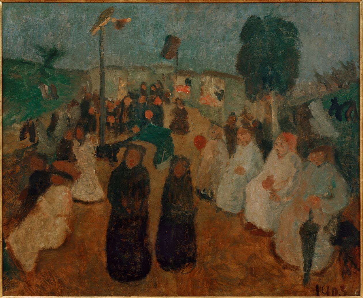 Iltafestivaali Worpsvedessä tekijältä Paula Modersohn Becker