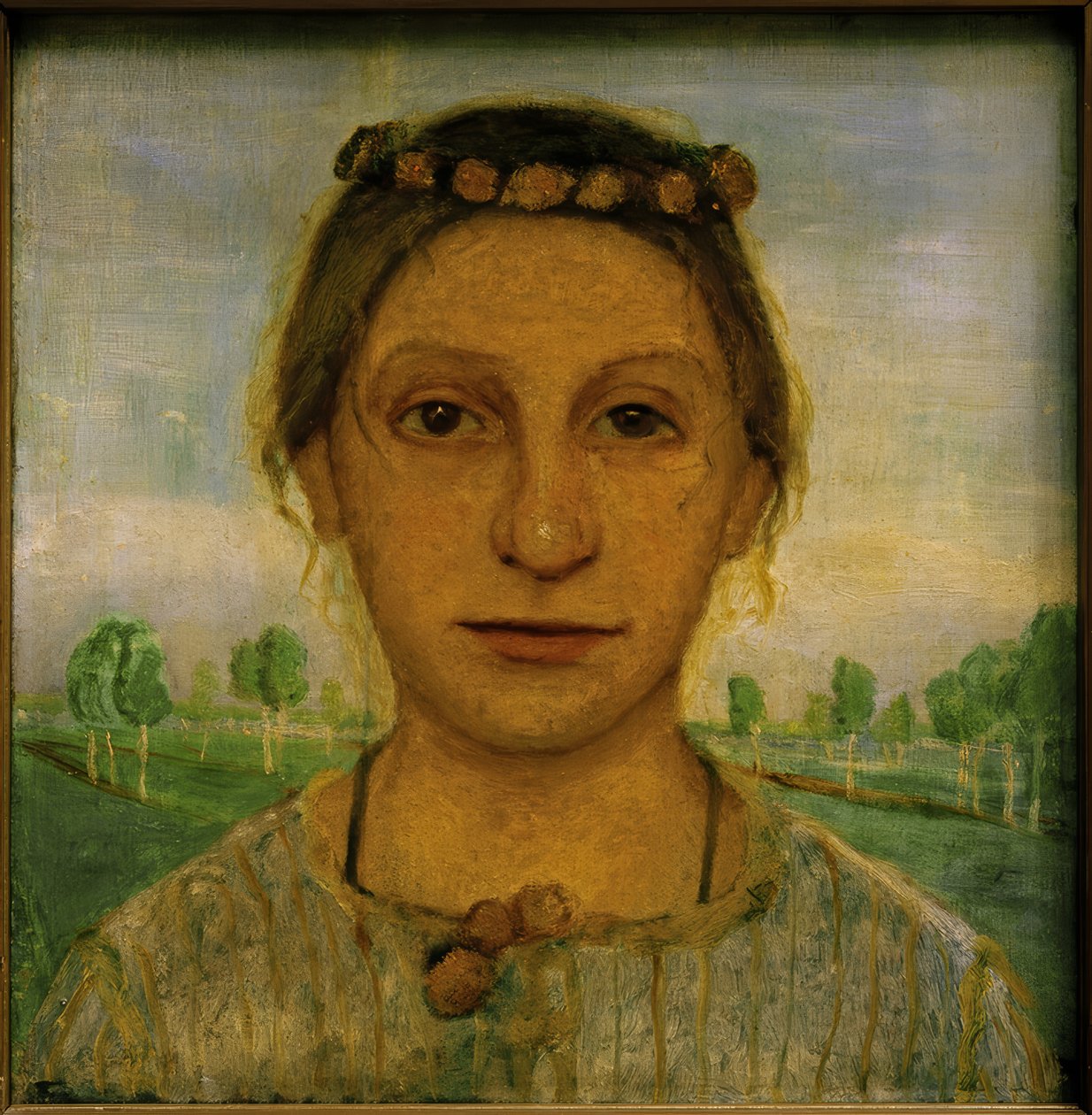 Sisar Herman muotokuva tekijältä Paula Modersohn Becker