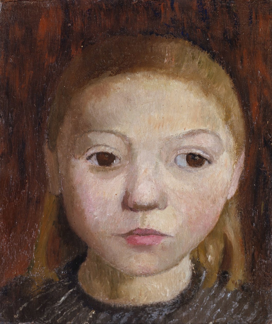 Tytön pää tekijältä Paula Modersohn Becker