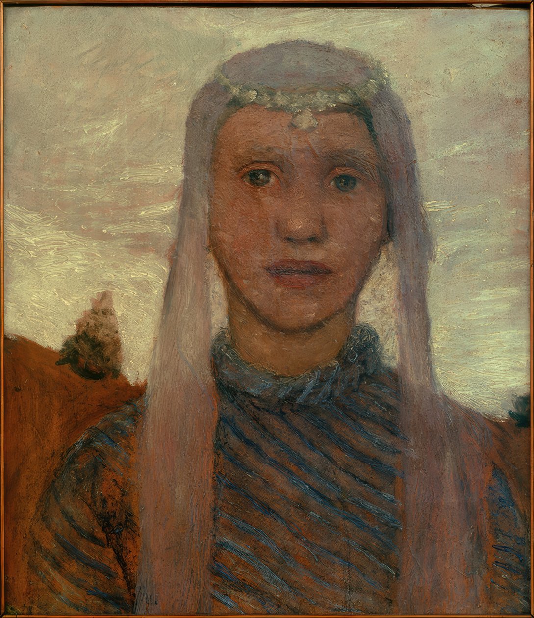 Tyttö hunnulla tekijältä Paula Modersohn Becker
