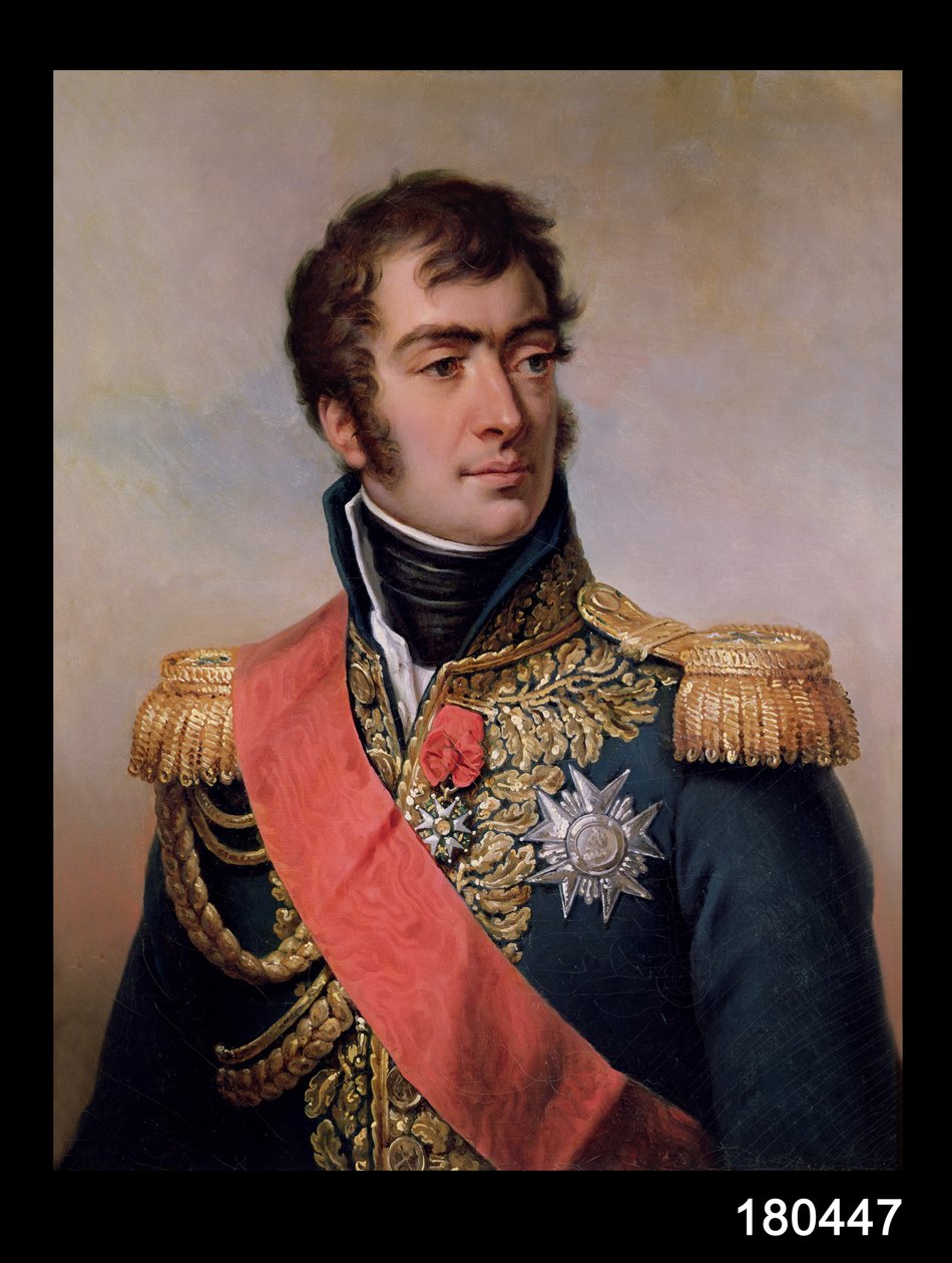 Auguste Frederic Louis Viesse de Marmont (1774-1852), Ragusan herttua ja Ranskan marsalkka tekijältä Paulin Jean Baptiste Guerin