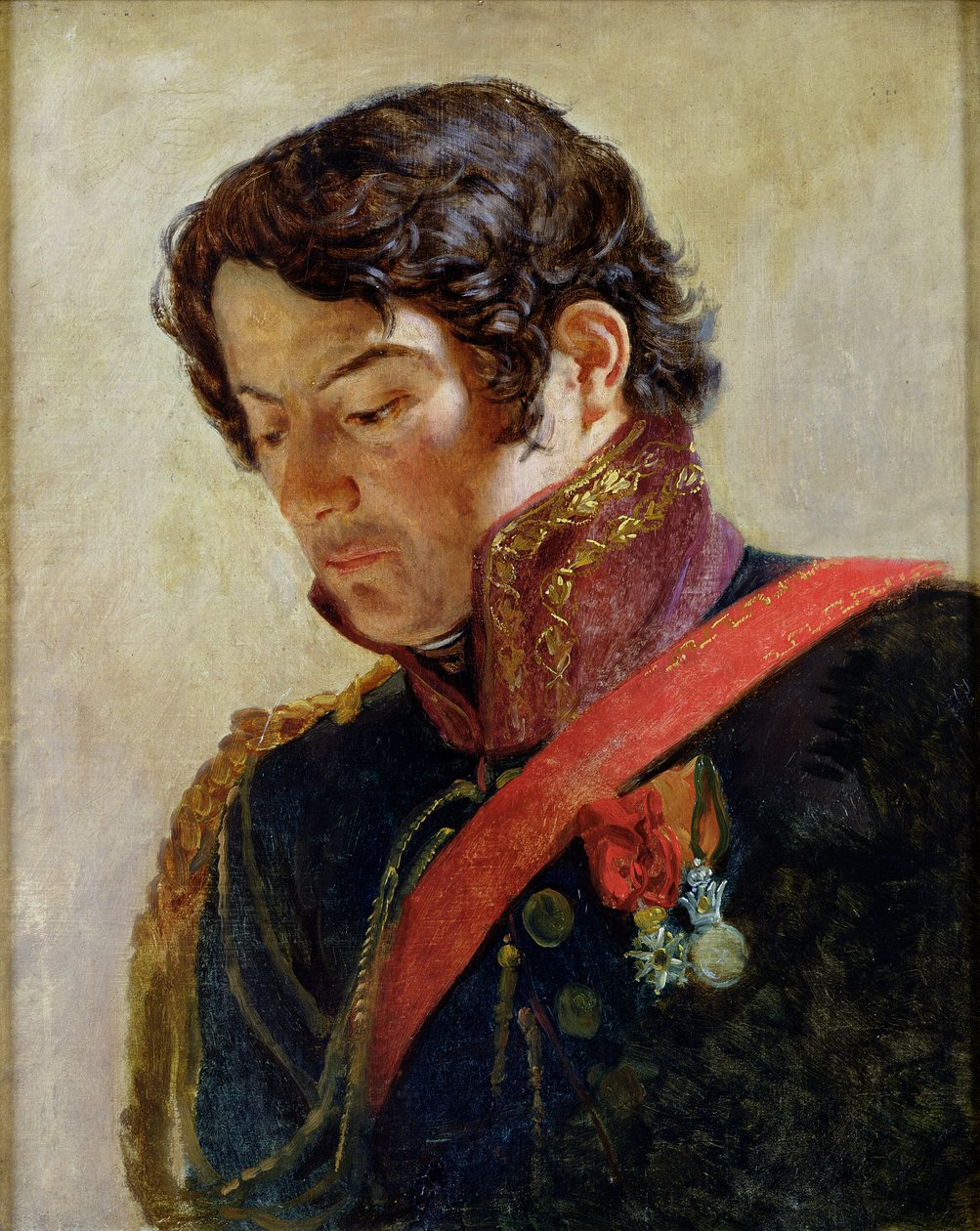 Tutkimus paroni Dominique Larreyn (1766-1843) muotokuvaa varten tekijältä Paulin Jean Baptiste Guerin