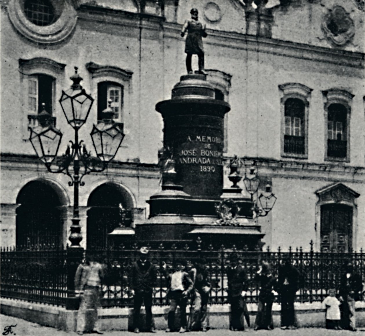 Jose Bonifacion patsas. Largo de S. Francesco, 1895 tekijältä Paulo Kowalsky