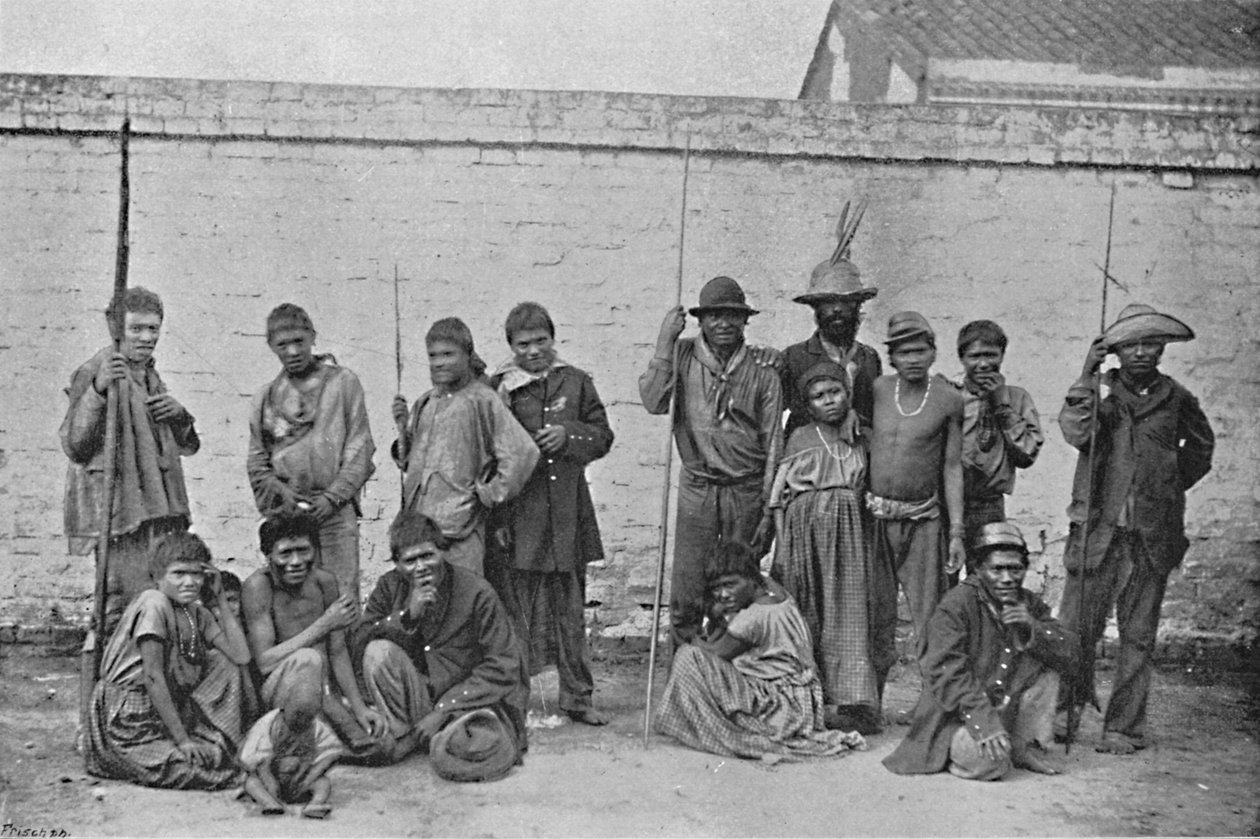Indios Chavantes, 1895 tekijältä Paulo Kowalsky