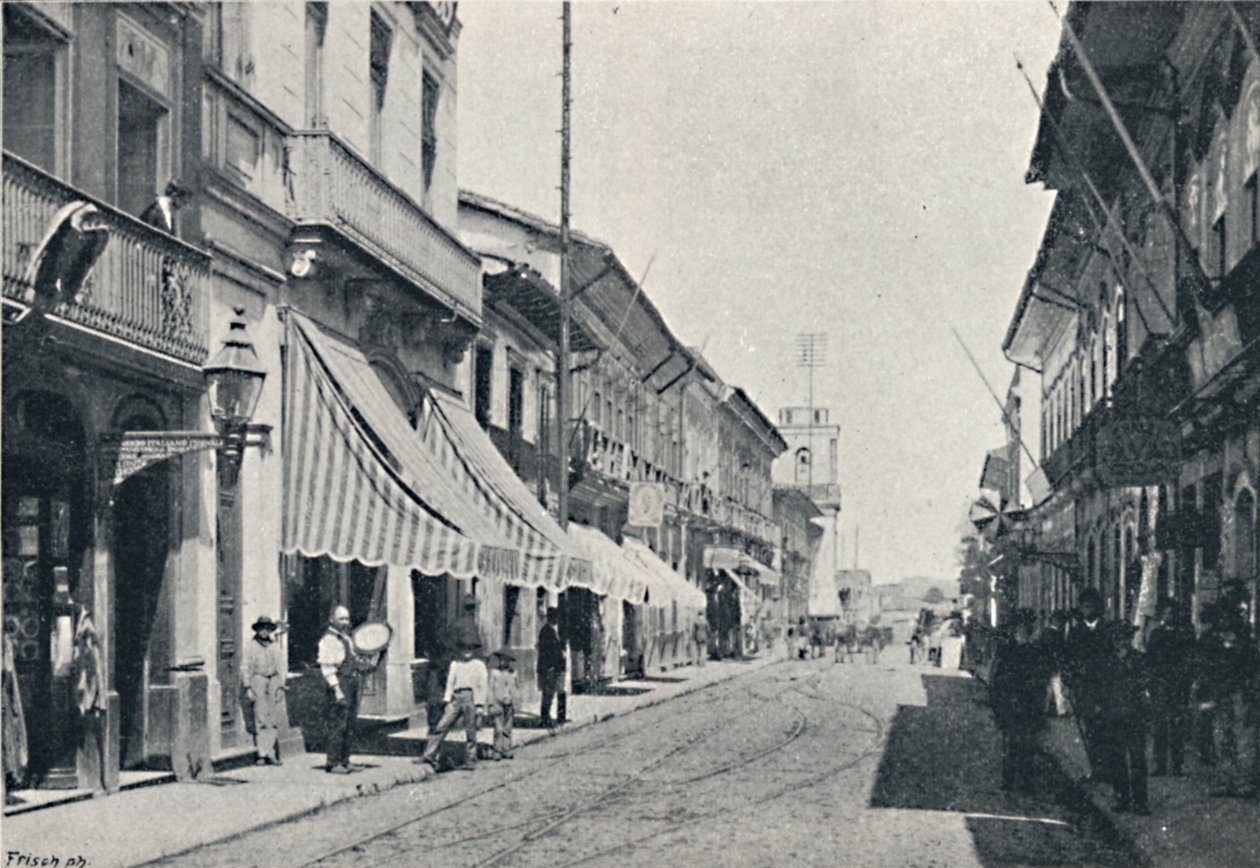 Rua Direita, 1895 tekijältä Paulo Kowalsky